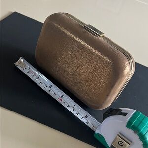 Banana Republic Bronze Clutch
